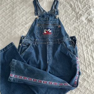 Vintage Mickey Mouse Overalls limited edition disney
